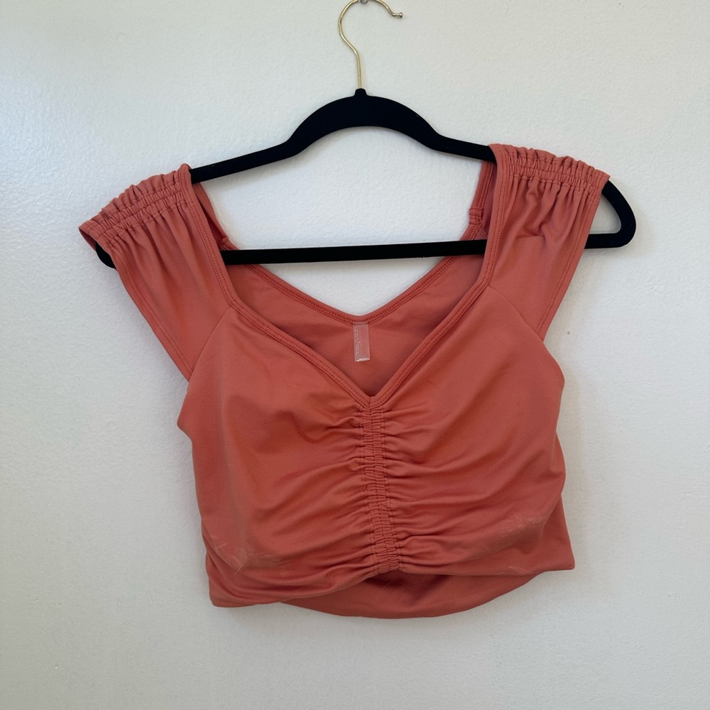 FP Movement Women's Coral Ruched Top